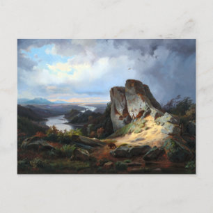 Carmiencke - Western Landscape Bear Postcard