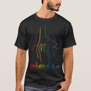 Carmilla in sign language Pride T-Shirt