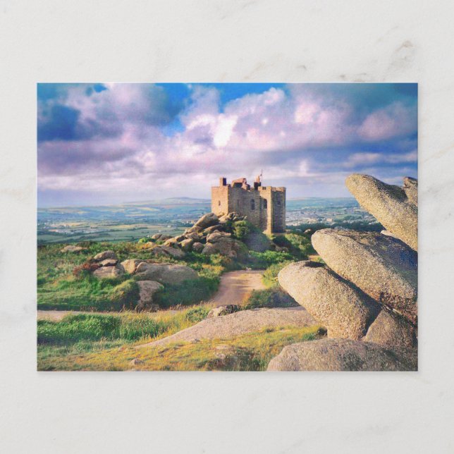 CARN BREA CASTLE POSTCARD (Front)