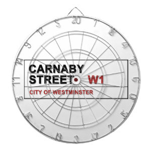 Carnaby Street London England - Swinging! Dartboard
