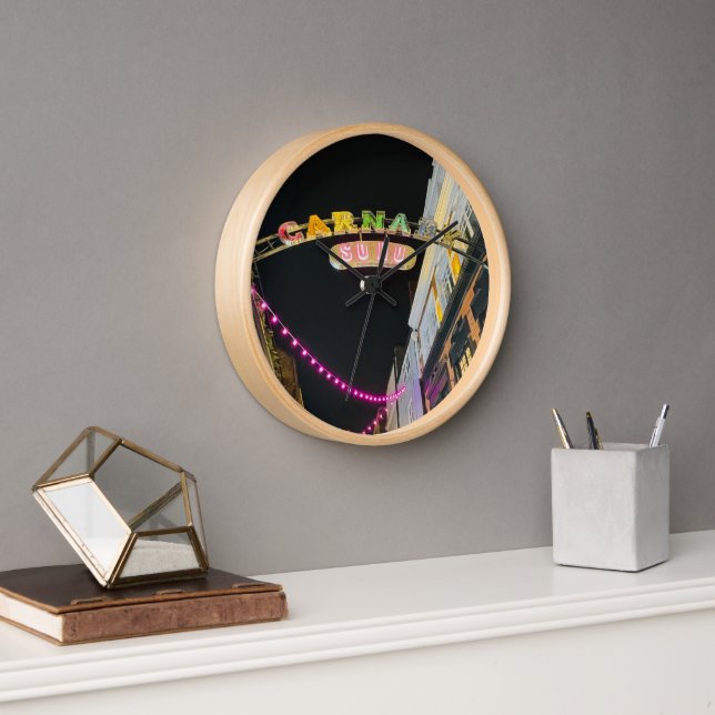 Carnaby Street Soho Street Lights, London England Clock (Office)