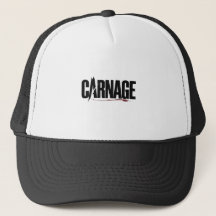"Carnage – Sharp Typography Blood Drip Graphic"