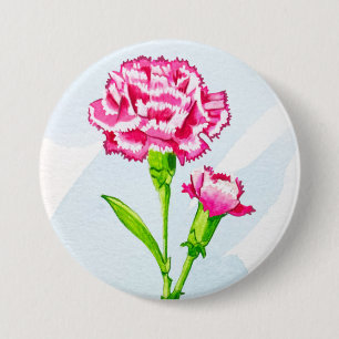 Carnation Button