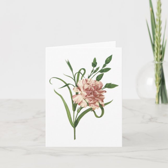 Carnation Card (Front)