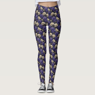 Carnation Flower Cardio Carnation Luxury Leggings