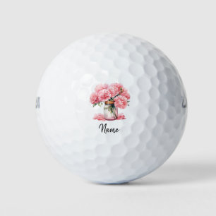 Carnation Flower for Golf Mum Mother's Day  Balls