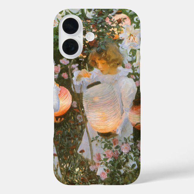 Carnation, Lily, Lily, Rose By John Singer Sargent Case-Mate iPhone Case (Back)