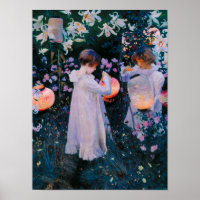 Carnation, Lily, Lily, Rose by John Singer Sargent