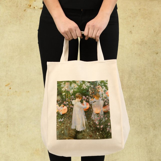 Carnation, Lily, Lily, Rose By John Singer Sargent Tote Bag (Creator Uploaded)