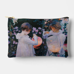 Carnation Lily Lily Rose John Singer Sargent Art Accessory Pouch