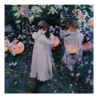 Carnation Lily Lily Rose John Singer Sargent Art