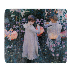 Carnation, Lily, Lily, Rose (John Singer Sargent) Cutting Board