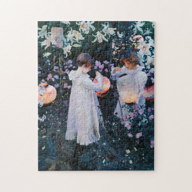Carnation, Lily, Lily, Rose | John Singer Sargent Jigsaw Puzzle (Vertical)