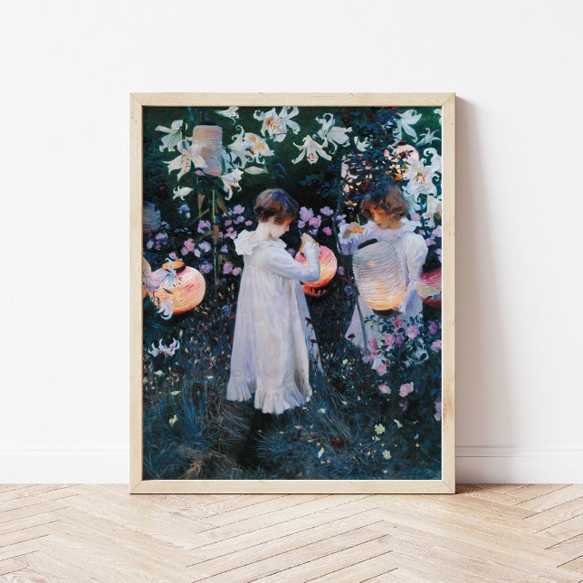 Carnation, Lily, Lily, Rose | John Singer Sargent Poster (Creator Uploaded)