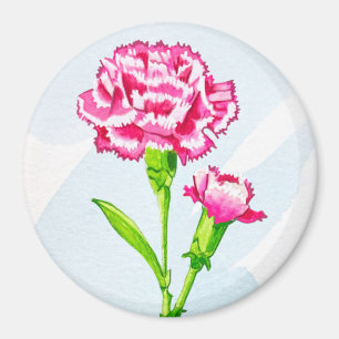 Carnation Magnet