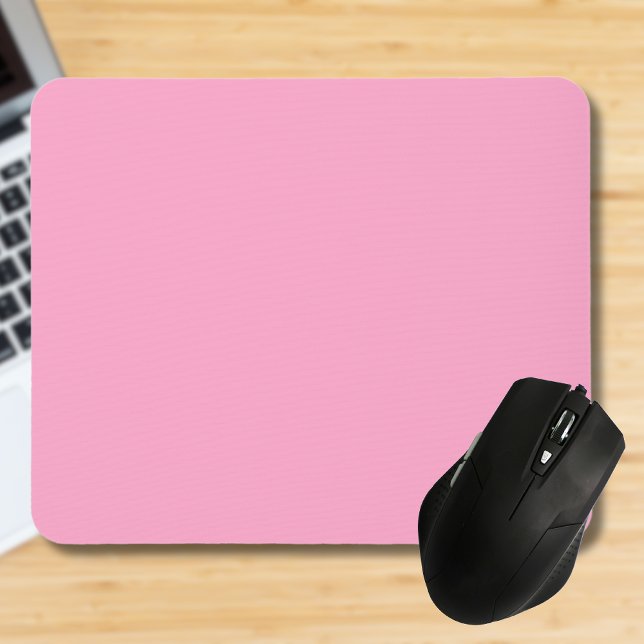 Carnation Pink Solid Colour | Classic | Elegant  Mouse Mat (Creator Uploaded)