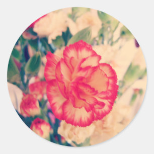 Carnation, sticker
