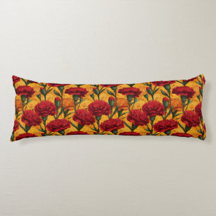 Carnation Texture Home Furnishings Western Bed Body Cushion