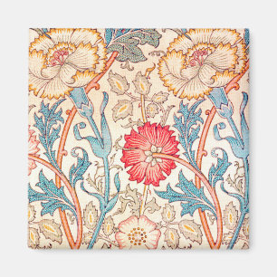 Carnation, William Morris Magnet