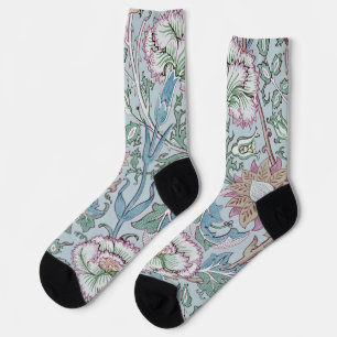 Carnation, William Morris Socks