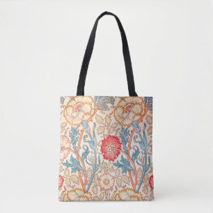 Carnation, William Morris Tote Bag