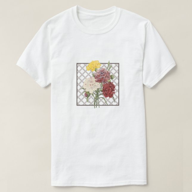 CARNATIONS T-Shirt (Design Front)