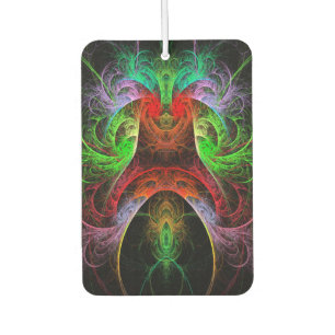 Carnaval Abstract Art Car Air Freshener