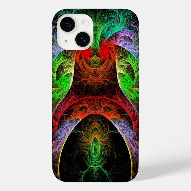 Carnaval Abstract Art Case-Mate iPhone Case (Back)