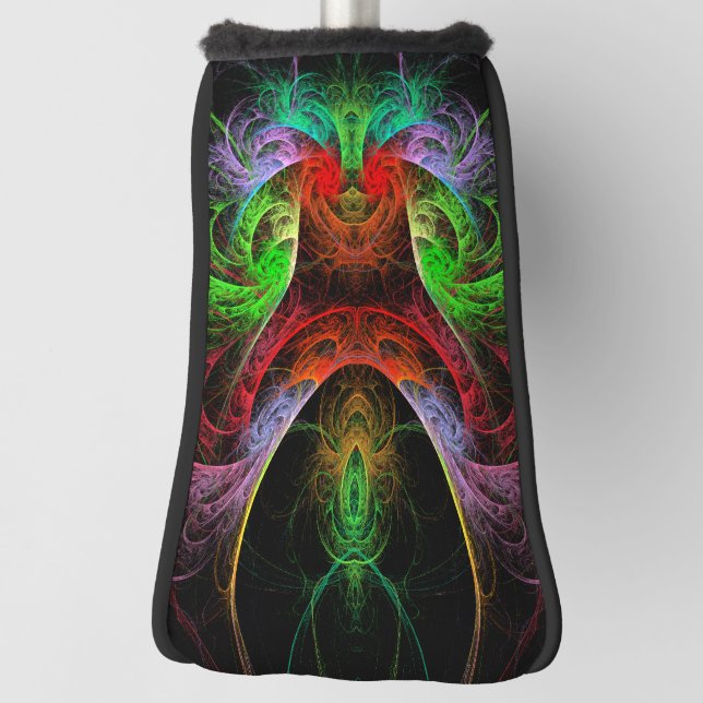 Carnaval Abstract Art Golf Head Cover (Rotate 90)