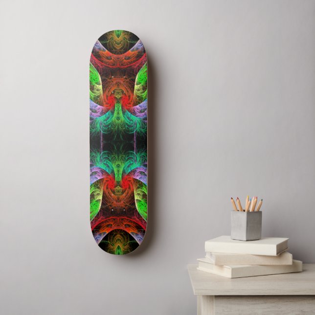 Carnaval Abstract Art Skateboard (Wall Art)