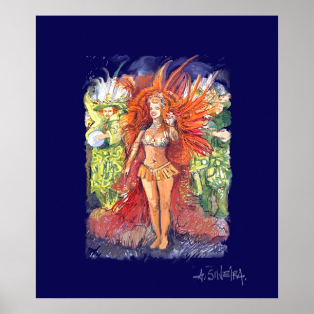 Carnaval Brasil Poster (Front)