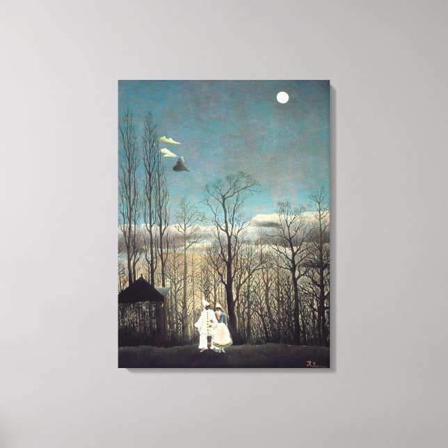 Carnaval Evening ,Famous Painting Canvas Print (Front)