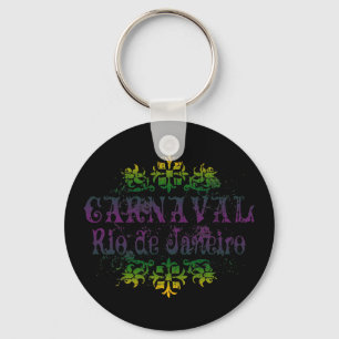 Carnaval Rio de Janeiro Key Ring