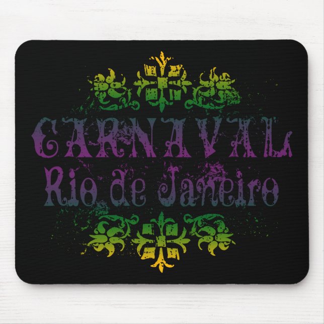 Carnaval Rio de Janeiro Mouse Mat (Front)