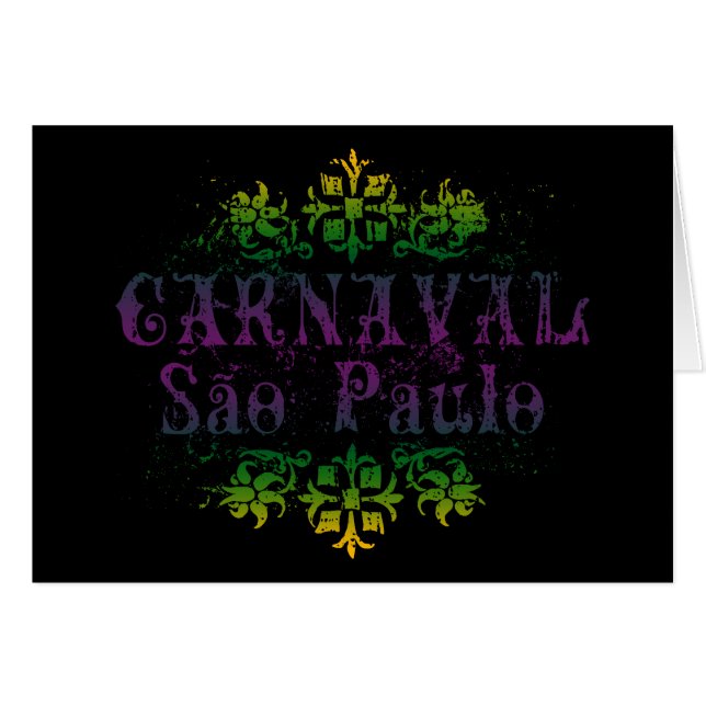 Carnaval Sao Paulo (Front Horizontal)
