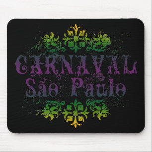 Carnaval Sao Paulo Mouse Mat