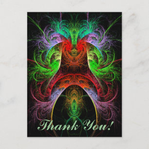Carnaval Thank You Postcard