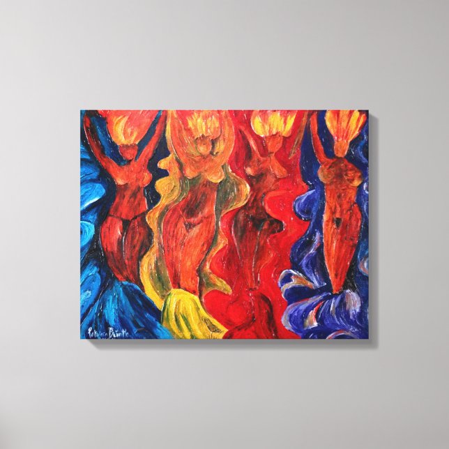 Carnavalesque 2010 canvas print (Front)