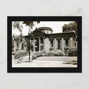 Carnegie Library, Escanaba, Michigan Vintage Postcard