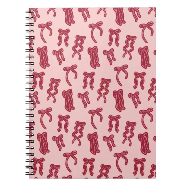 Carnet à spirale avec design de nœuds élégants notebook (Front)