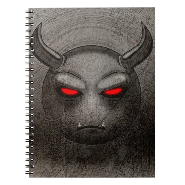 Carnet Devilmoji Vintage Notebook (Front)