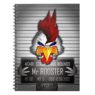 Carnet Mr Rooster Notebook