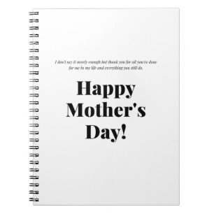 Carnet photo à spirale notebook