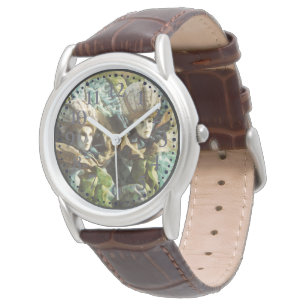 Carnevale di Venezia Italy Europe Leather Watch