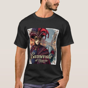 Carnevale di Venezia u2013 Elegant Venetian Mask D T-Shirt