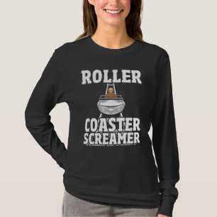 Carnival Amusement Park   Thrill Seeker   Roller C T-Shirt