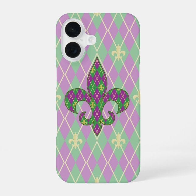 Carnival Argyle Case-Mate Phone Case (Back)