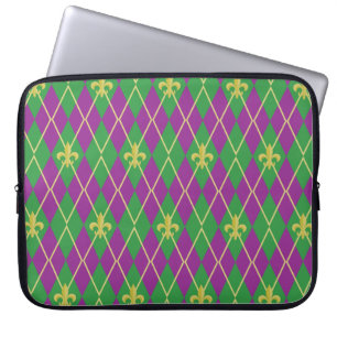 Carnival Argyle Laptop Sleeve