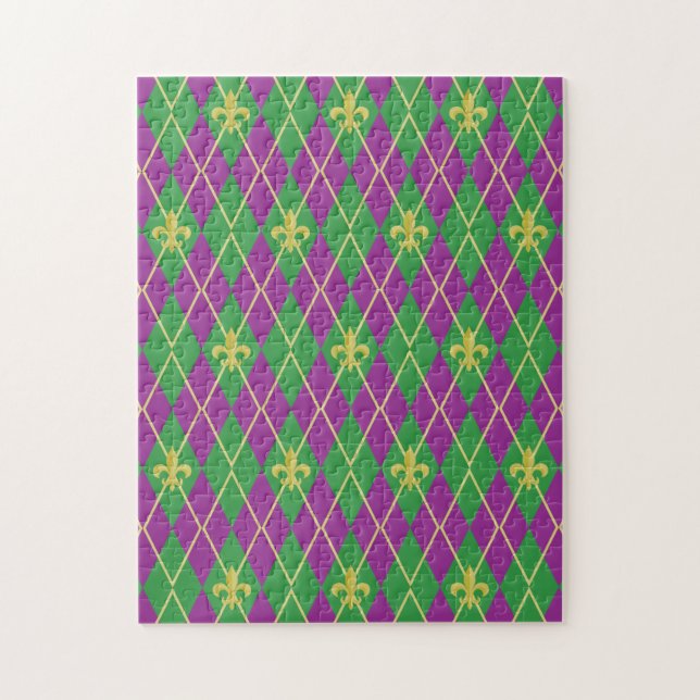 Carnival Argyle Puzzle (Vertical)