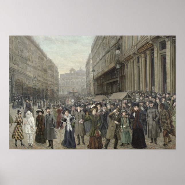 Carnival at Lille Poster (Front)